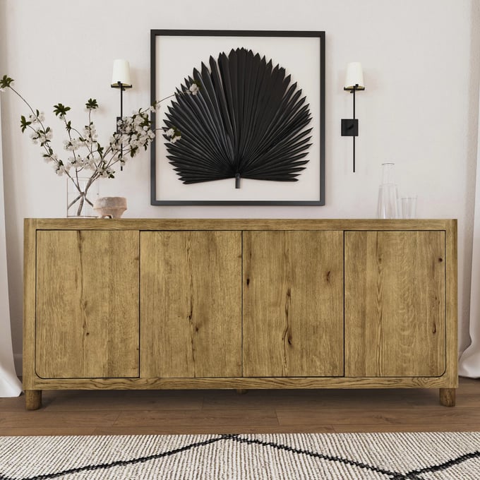 Classic Home Orlando 4 Door Sideboard | Layla Grayce