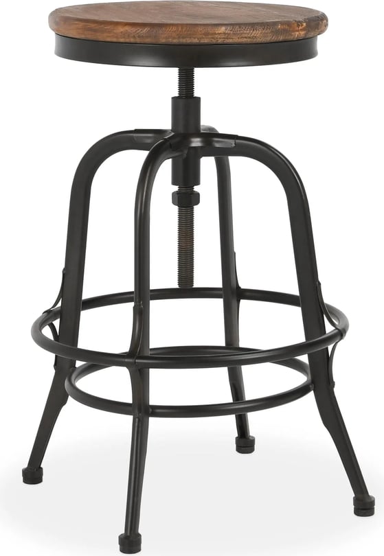 Piper Adjustable Counter Stool - Thumbnail 2