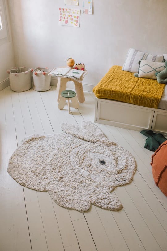 Lorena Canals Washable Bunny Animal Rug | Layla Grayce