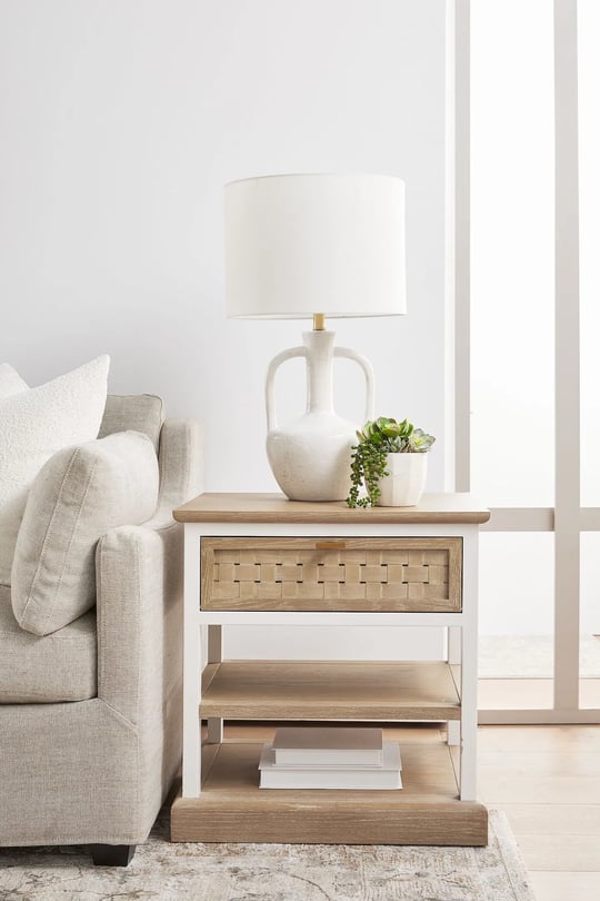 Essentials For Living Weave Side Table - Thumbnail 3