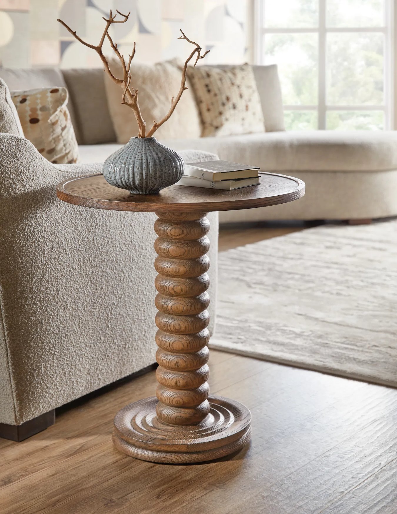 Hooker Furniture Commerce and Market Spindle Accent Table | Layla