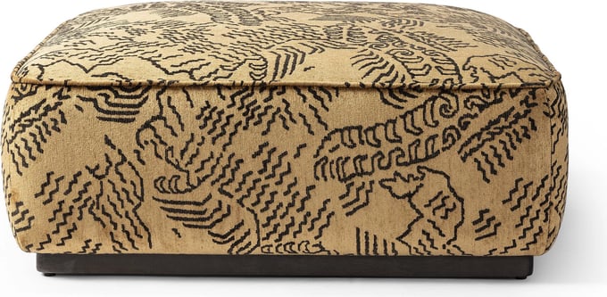 Four Hands Sinclair Square Ottoman-36