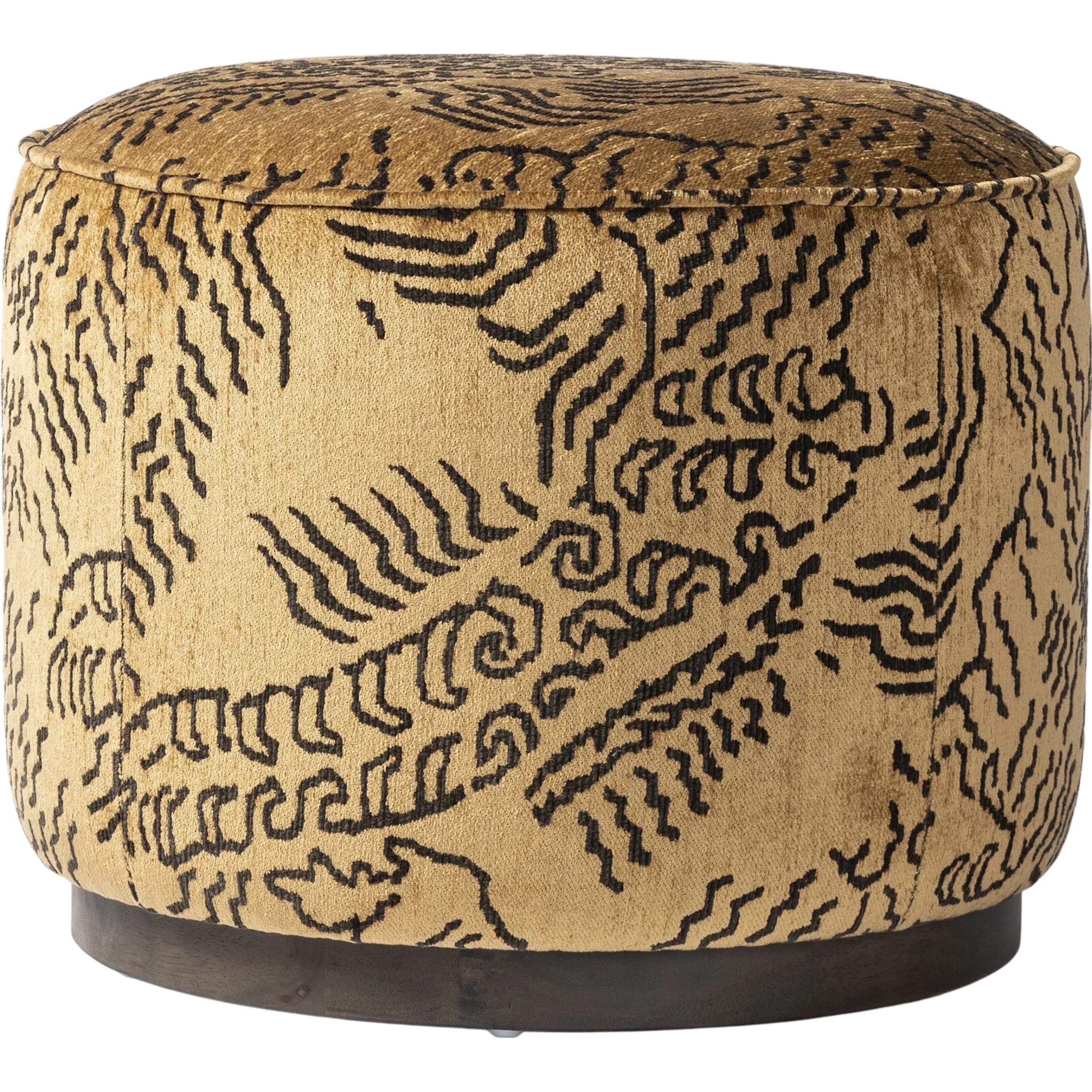 Four Hands Sinclair Round Ottoman | Layla Grayce