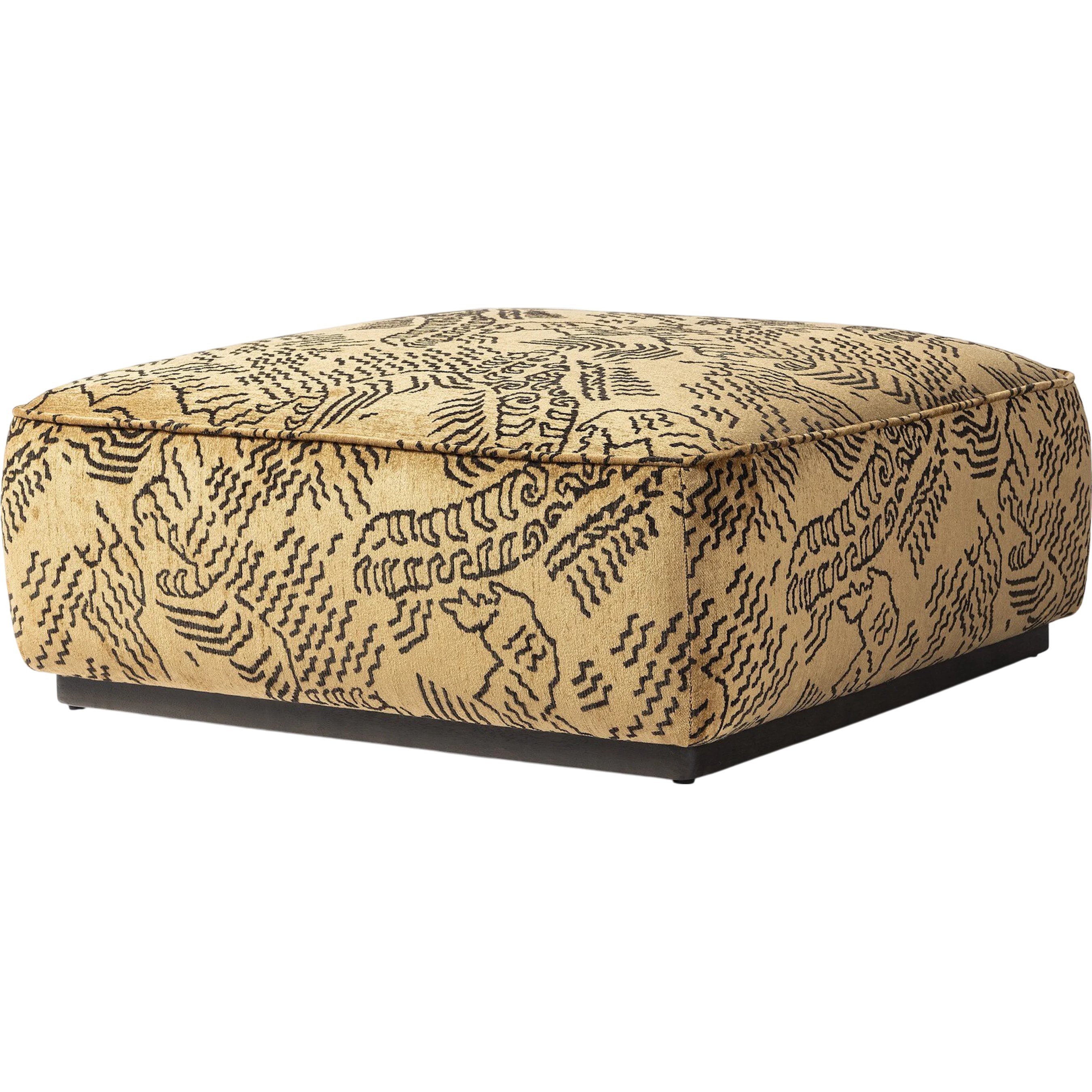 Four Hands Sinclair Square Ottoman-36
