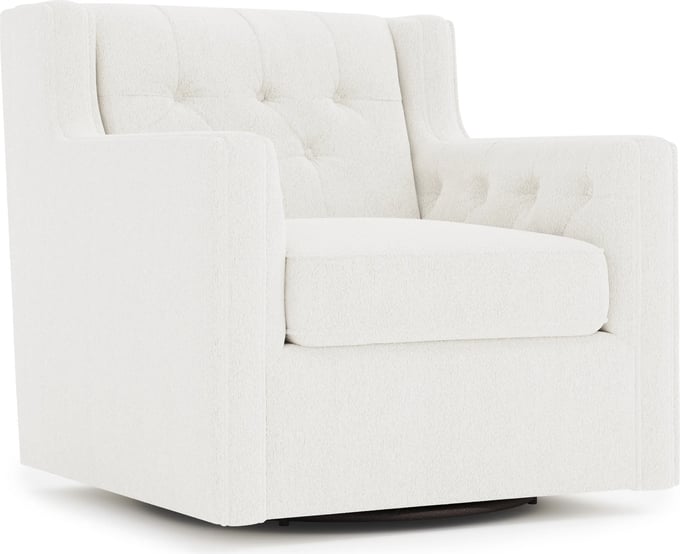 Bernhardt Candace Fabric Swivel Chair