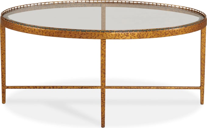 Century Furniture Logan Oval Cocktail Table - Thumbnail 3