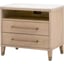 Natural Oak, Bianco Marble, Aged Brass