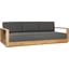 Charcoal, Natural Teak