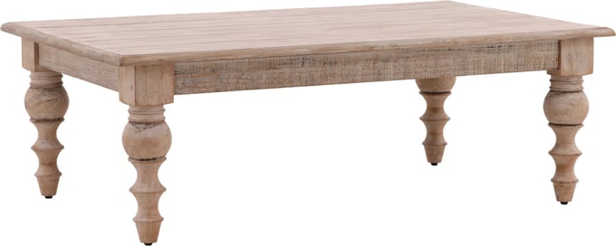 【Francfranc REIZ COFFEE TABLE】 Arch & Plane Zuri Rectangular Reclaimed Pine Coffee Table