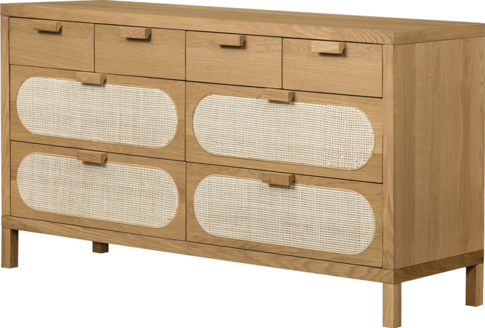 Four Hands Allegra 8 Drawer Dresser | Layla Grayce