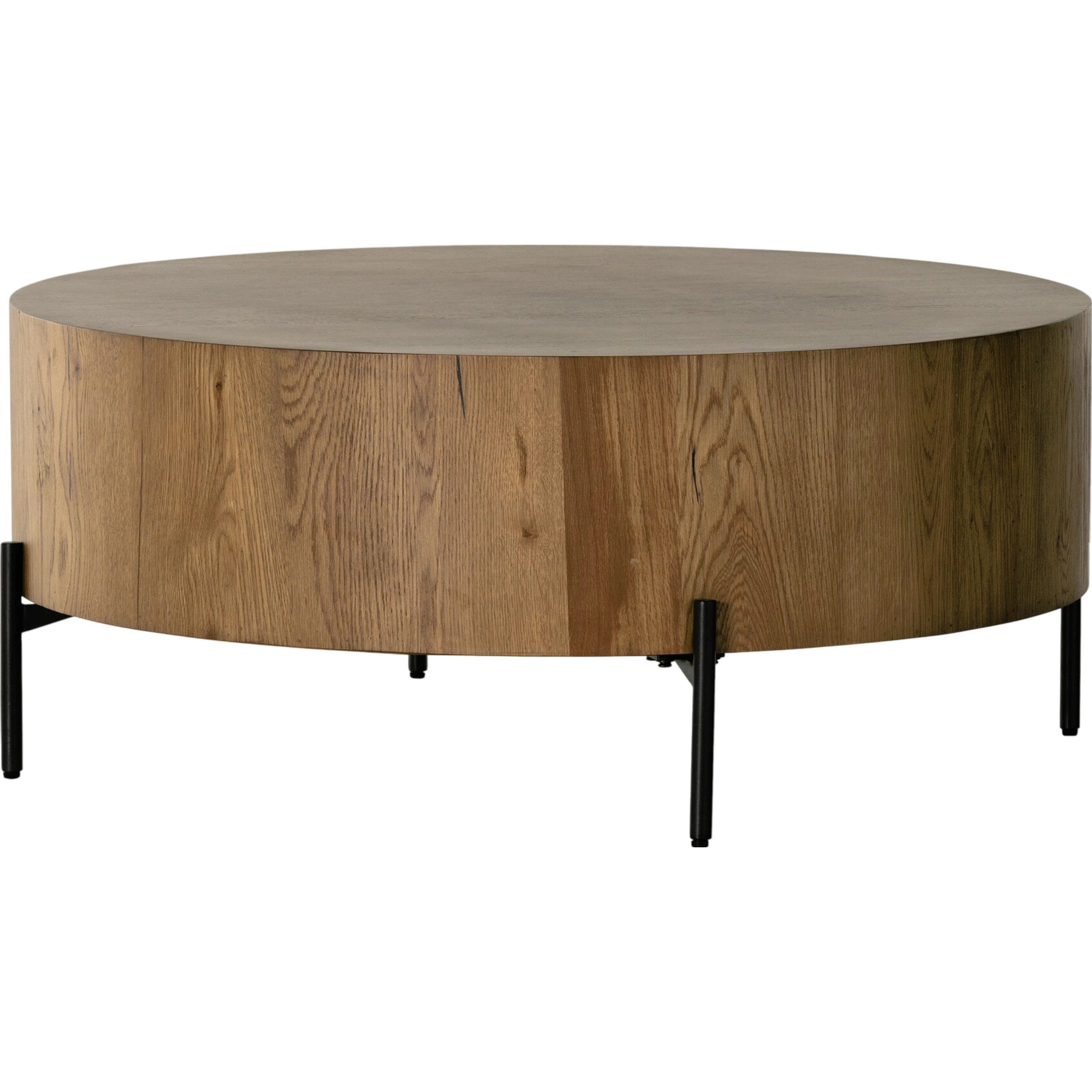 Four Hands Eaton Drum Coffee Table | Layla Grayce