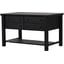 Stained Black Oak Veneer, Black Iron