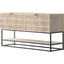 Gunmetal, Light Wash Mango, Aged Brass, Light Wash Carved Mango