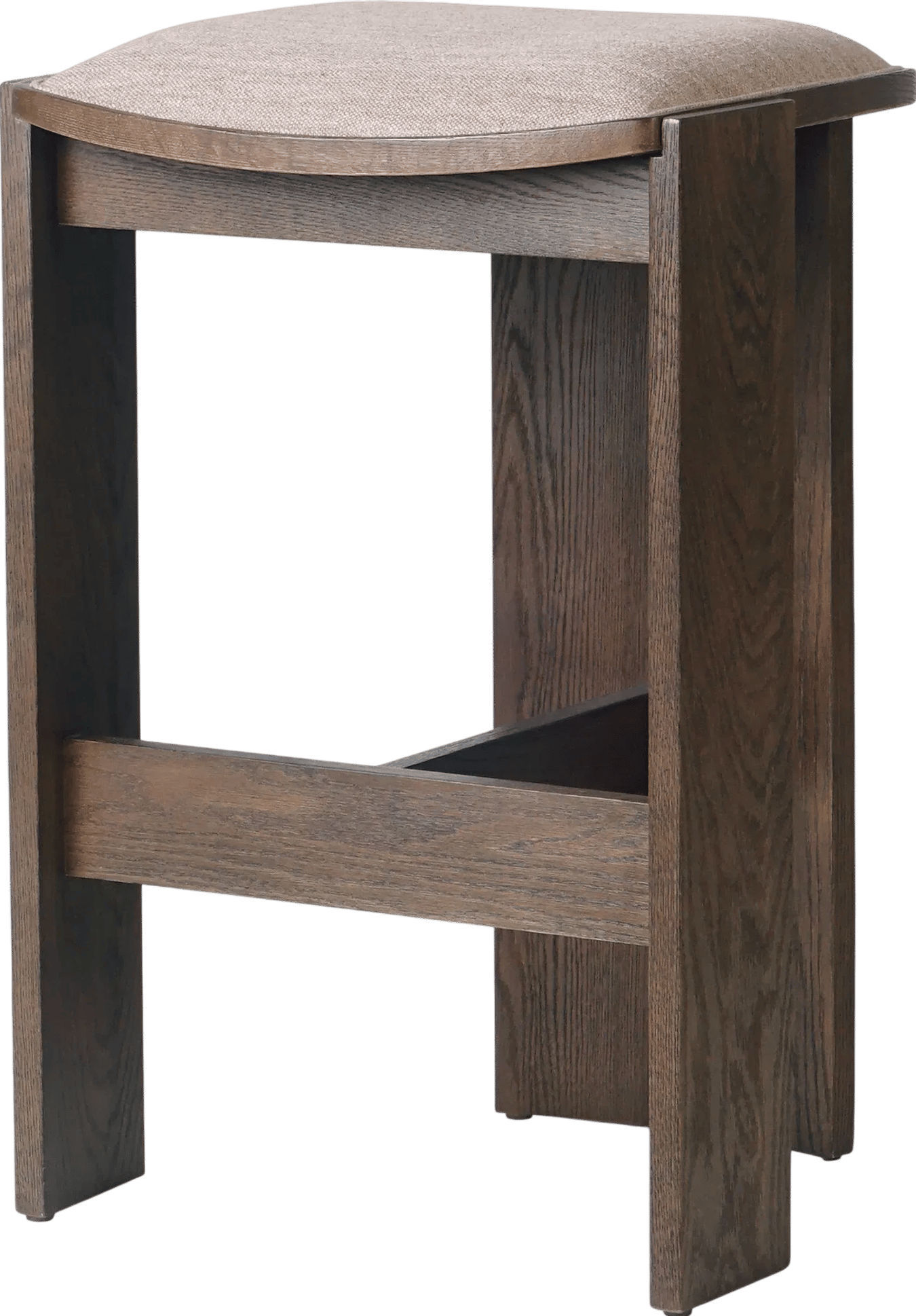 Four Hands Hoven Backless Bar Stool | Layla Grayce