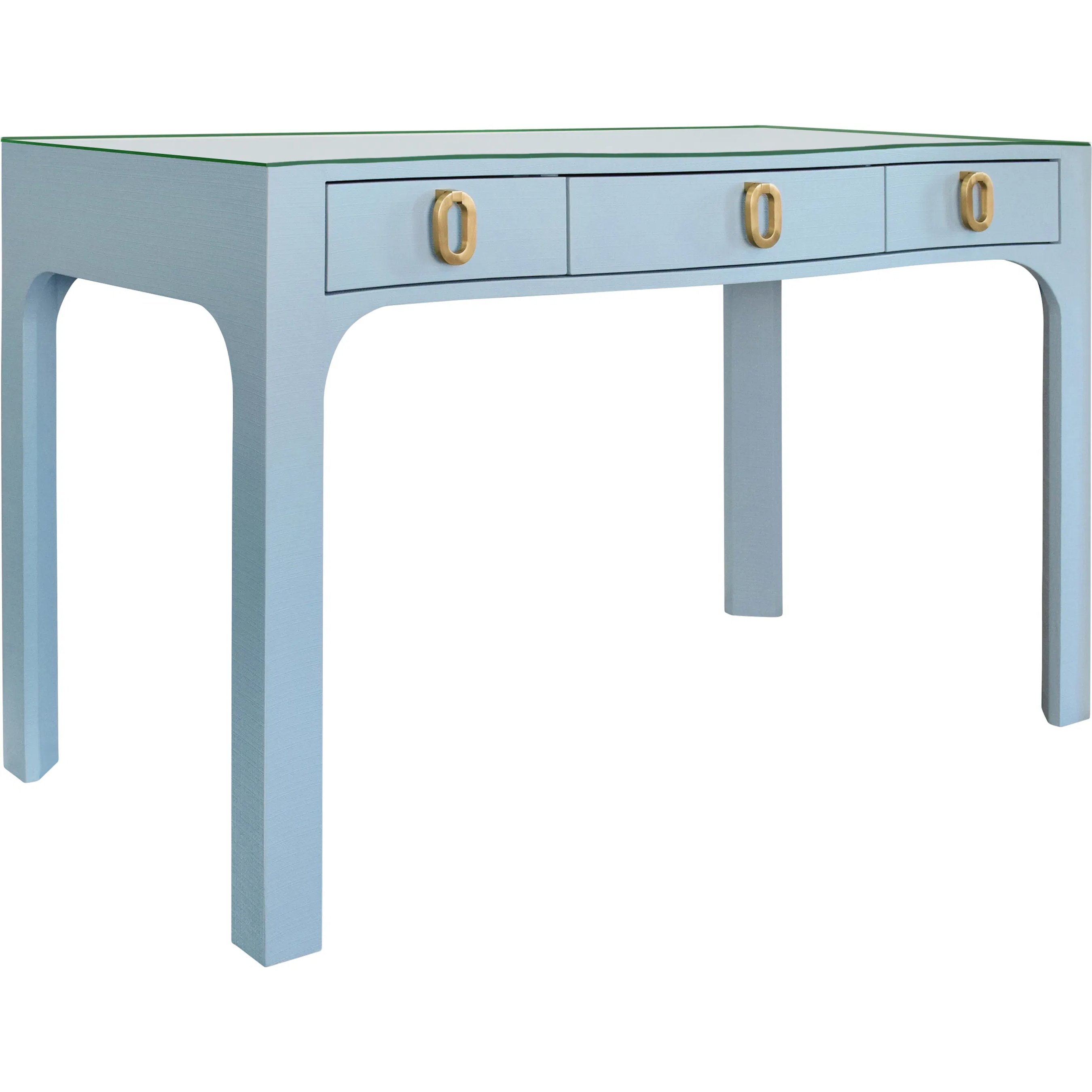 Worlds Away Gladys Curved Front Desk | Layla Grayce