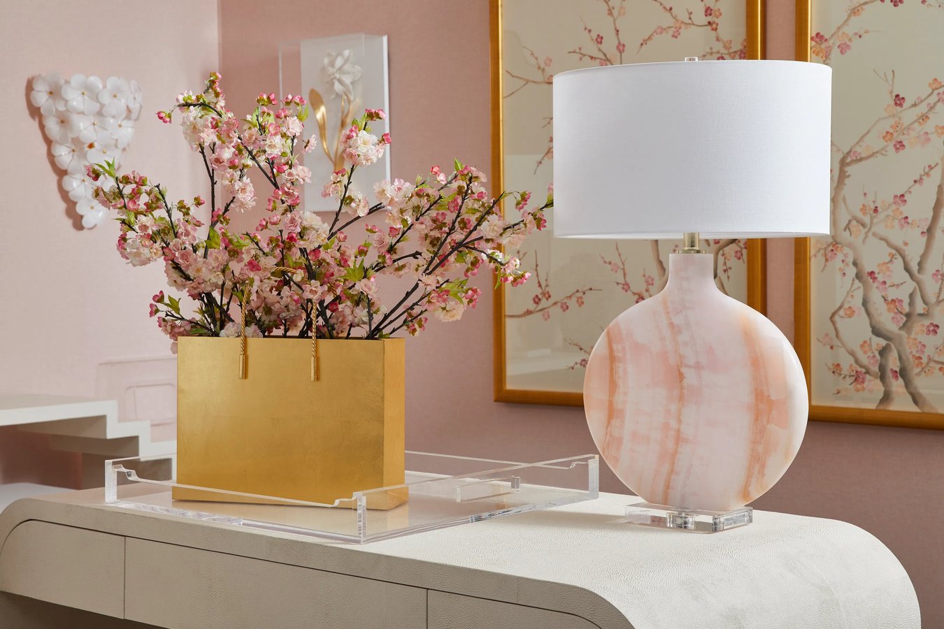 Chelsea House Glass Flower Wall Sconce | Layla Grayce