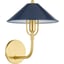 Aged Brass, Soft Navy