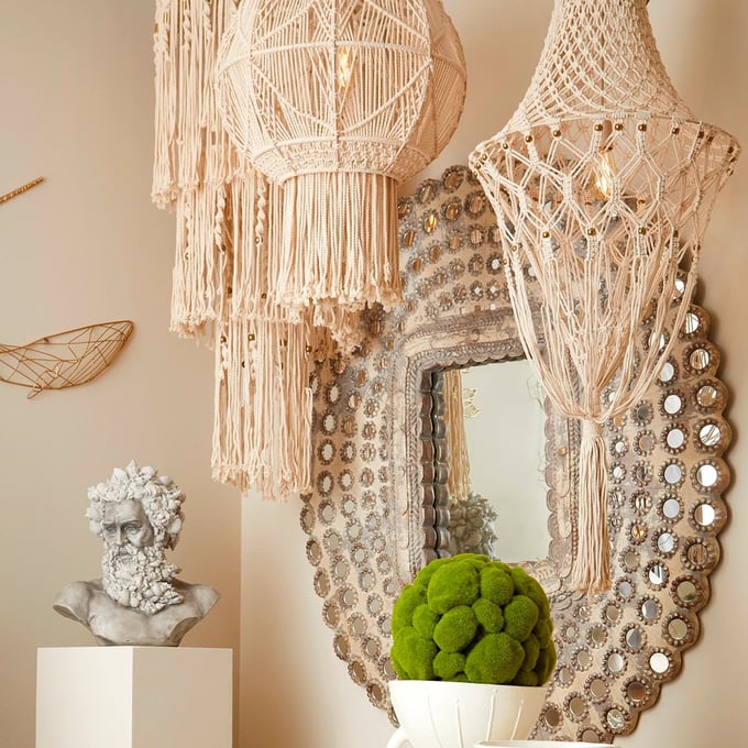 Layla Grayce Essentials Macrame Pendant - Thumbnail 2