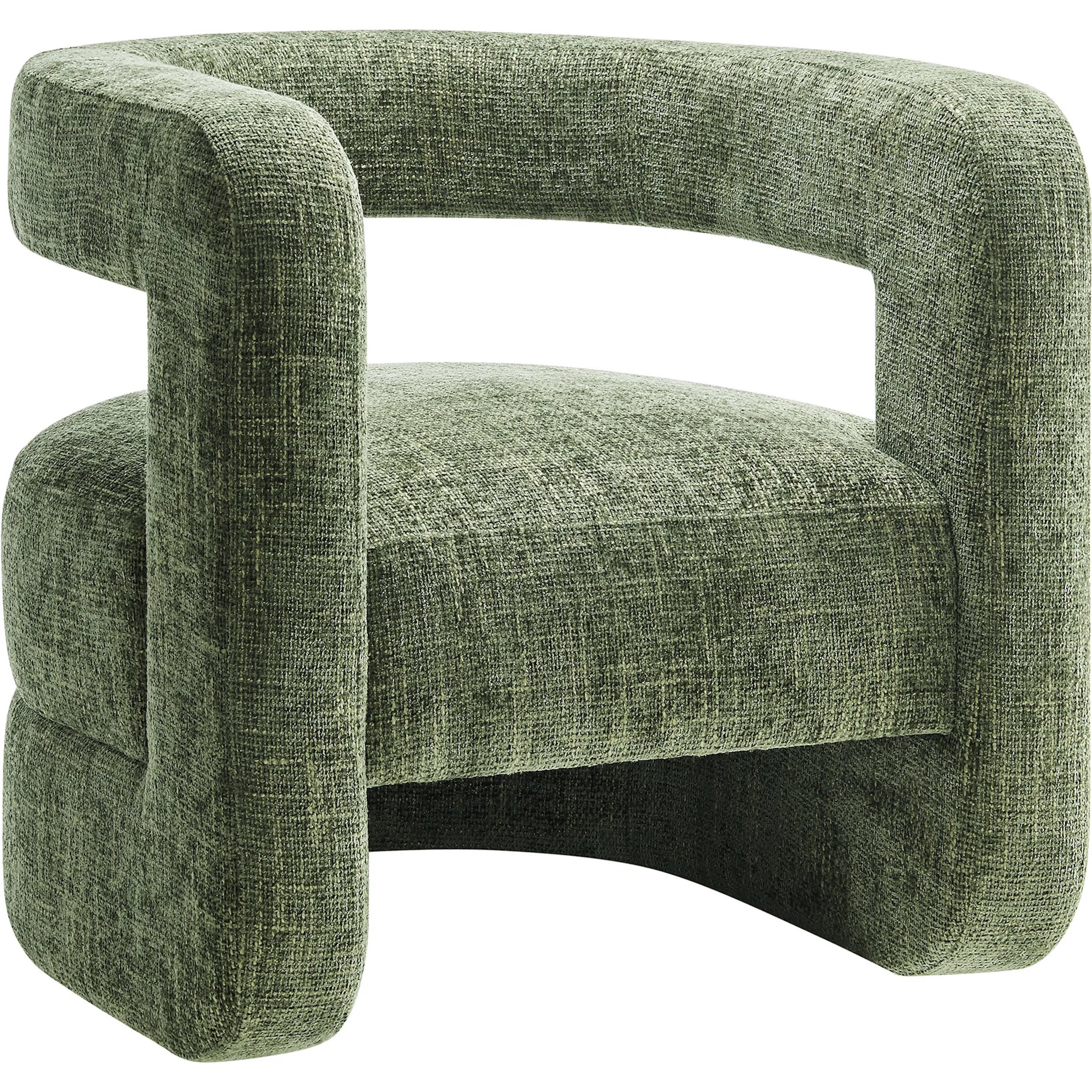 Gilmer Chenille Accent Chair | Layla Grayce