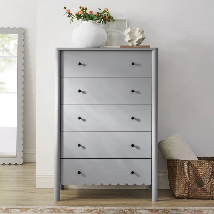 Layla Grayce Essentials Kiowa Scalloped Chest - Thumbnail 2