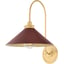 Aged Brass, Soft Crimson