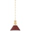 Aged Brass, Soft Crimson