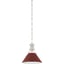 Polished Nickel, Soft Crimson
