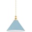 Aged Brass, Blue Bird