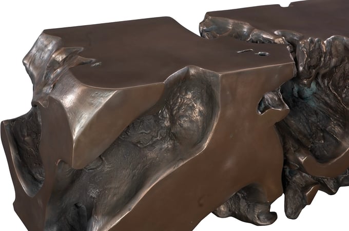 Phillips Collection Cast Naturals Log Coffee Table - Thumbnail 3