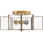 Metallic Brass, Clear, White