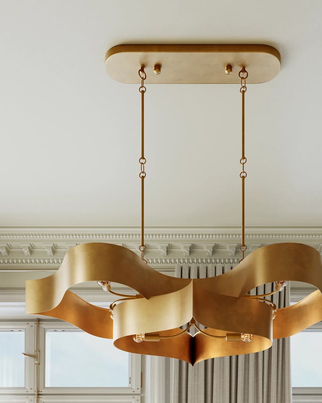 Grand Lotus Chandelier - Thumbnail 5