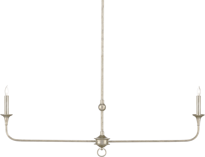 Currey and Company Nottaway Linear Chandelier - Thumbnail 3