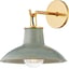 Aged Brass, Ceramic Moss Crackle