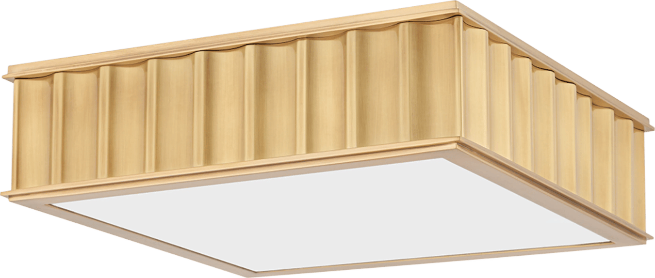 Middlebury Square Flush Mount