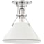 Polished Nickel, Off White