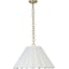 White, Natural Brass