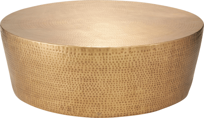 Global Views Izmir Hammered Cocktail Table