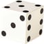 White with Black Dots