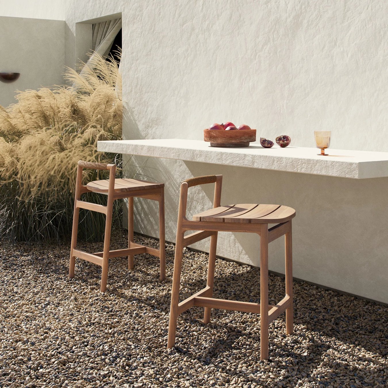 Four Hands Baden Outdoor Counter Stool | Layla Grayce
