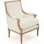 Natural Oak, Off-White Cotton