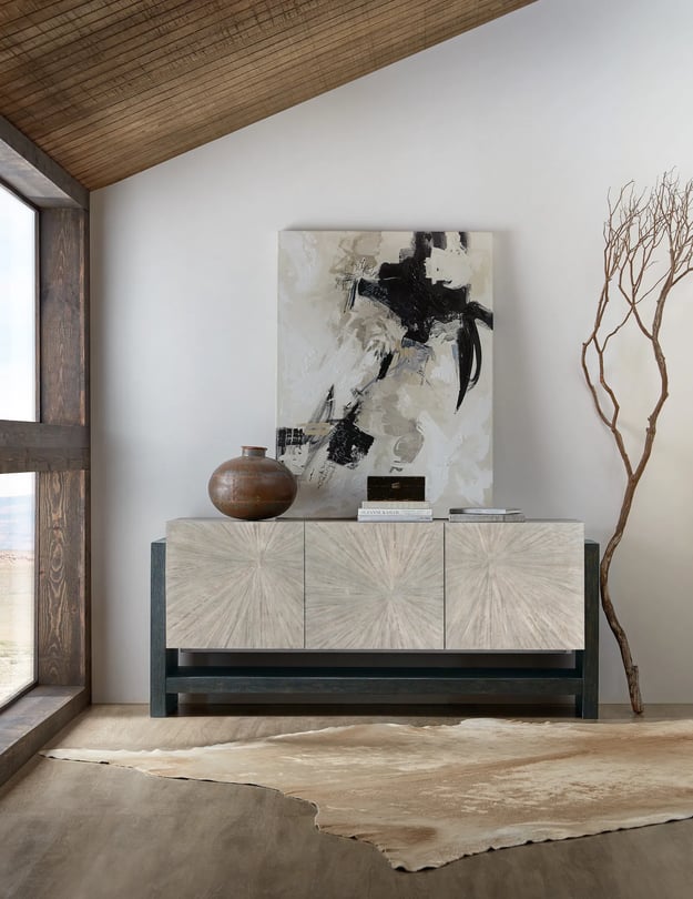 Hooker Furniture Melange Ground Perspective Credenza - Thumbnail 2