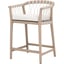 White Speckle Flat Rope, Performance White Speckle, Washed Ever Teak