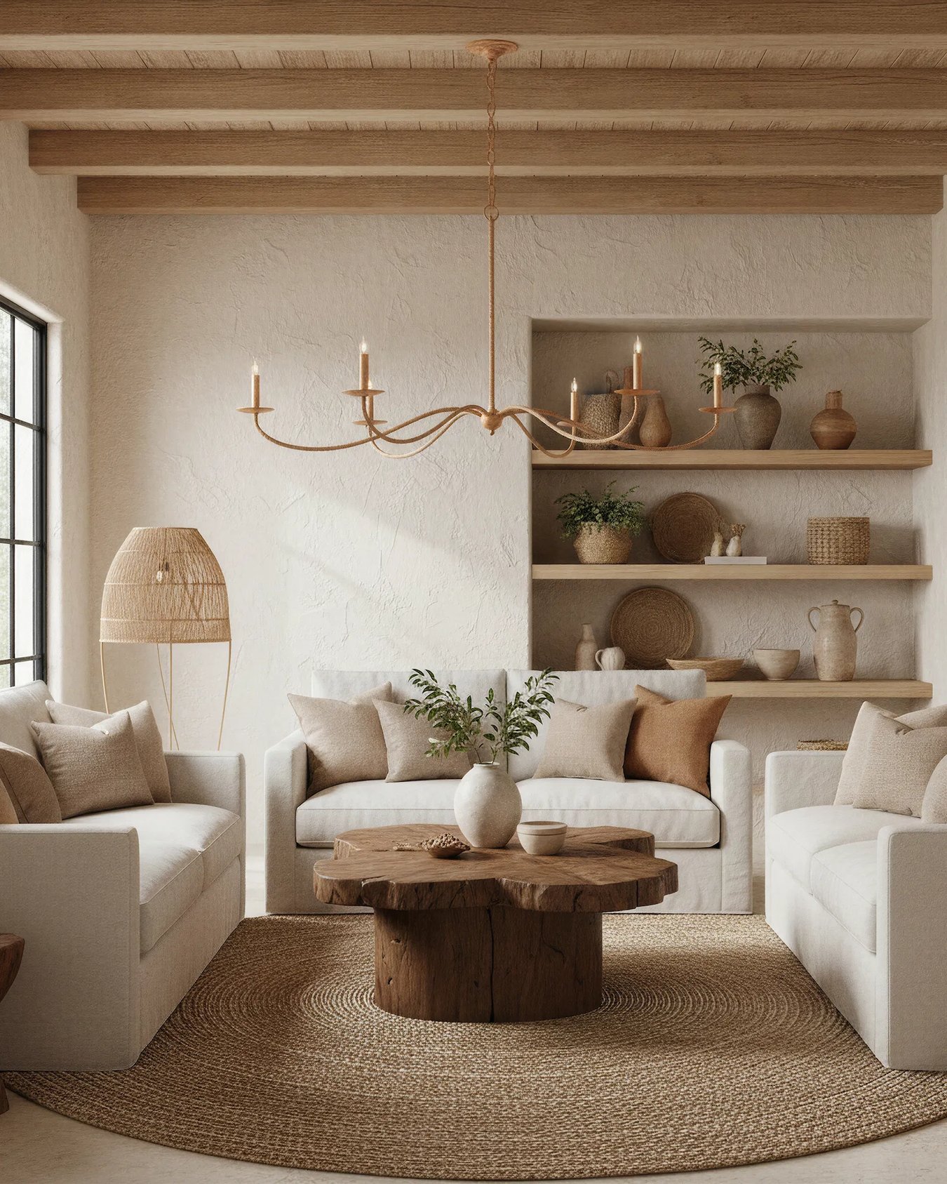 Currey and Company Saxon Chandelier | Layla Grayce