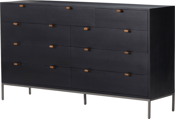 white christmas dresses GrandView 9-Drawer Industrial Dresser – Modern Industrial Furniture main image 0