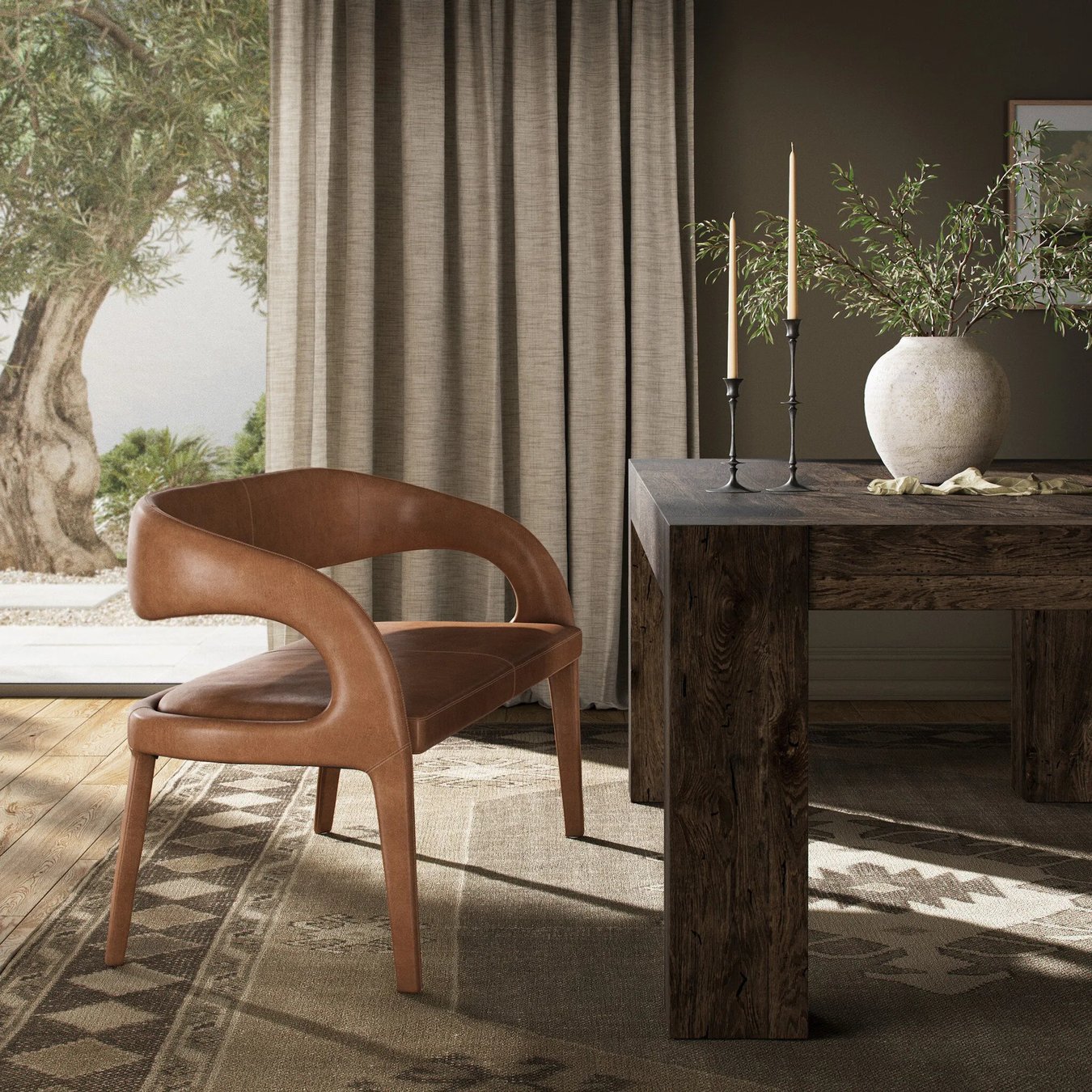 Four Hands Hawkins Dining Bench | Layla Grayce