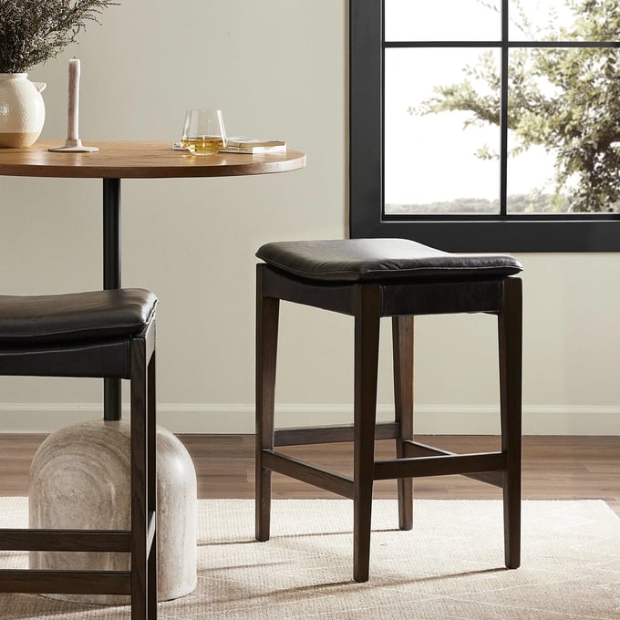 Four Hands Aya Sonoma Bar Stool - Thumbnail 3