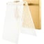 Metallic Brass, White