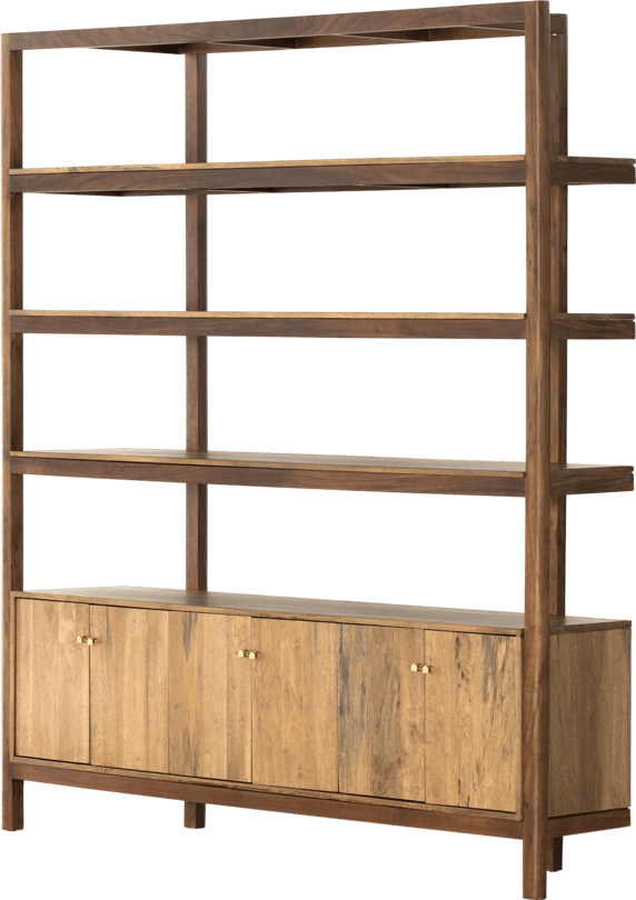 Four Hands Reza Wide Bookcase | Layla Grayce