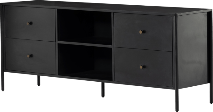 Four Hands Soto Media Console - Thumbnail 3