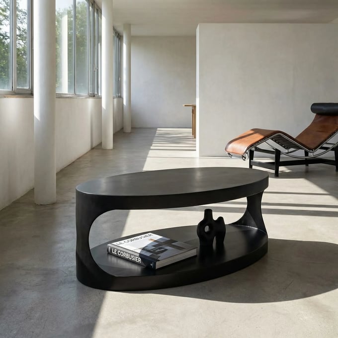 Noir Eclipse Coffee Table